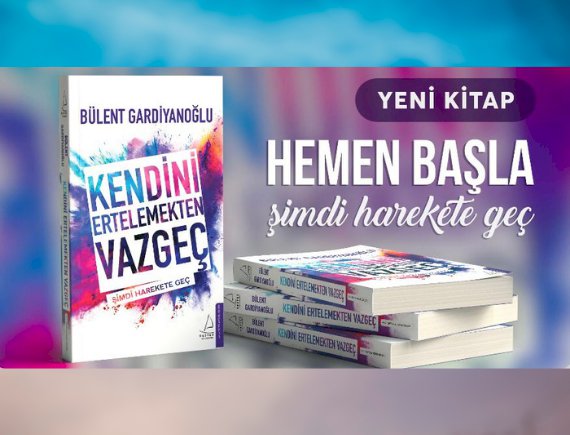 Yeni Kitabımız Çıktı! Kendini Ertelemekten Vazgeç